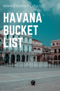 HAVANA BUCKET LIST