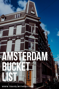 amsterdam bucket list