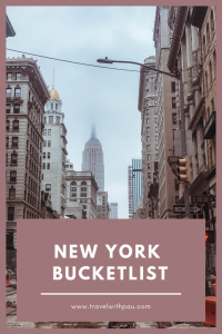 new york bucket list