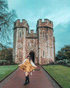 CASTILLO DE DUNSTER Y ALDEA MEDIEVAL DE DUNSTER EN INGLATERRA