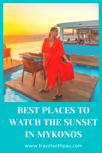 THE BEST PLACES TO WATCH THE SUNSET IN MYKONOS